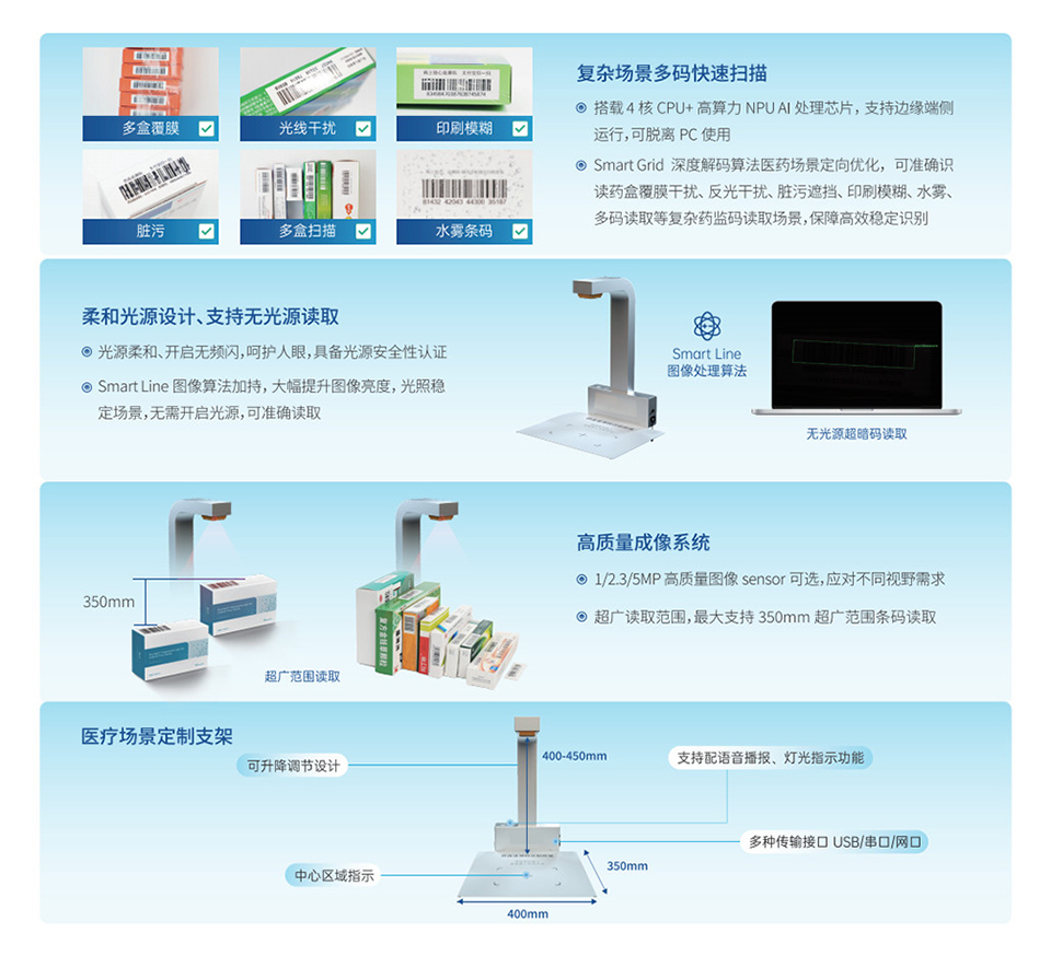 YJD VX680药品追溯码识别终端的产品特点