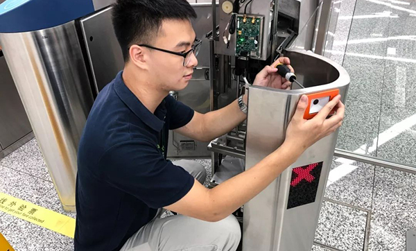 二维码模组，嵌入到门禁机里面